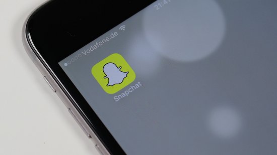 Pixabay / Digitalepfade Smartphone mit Icon von Snapchat